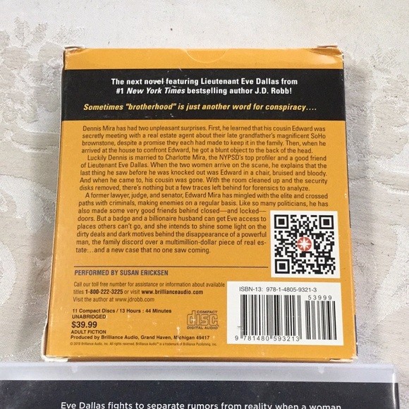 J.D. Robb and James Patterson -collection of 10 Books on Tape - Picture 2 of 11